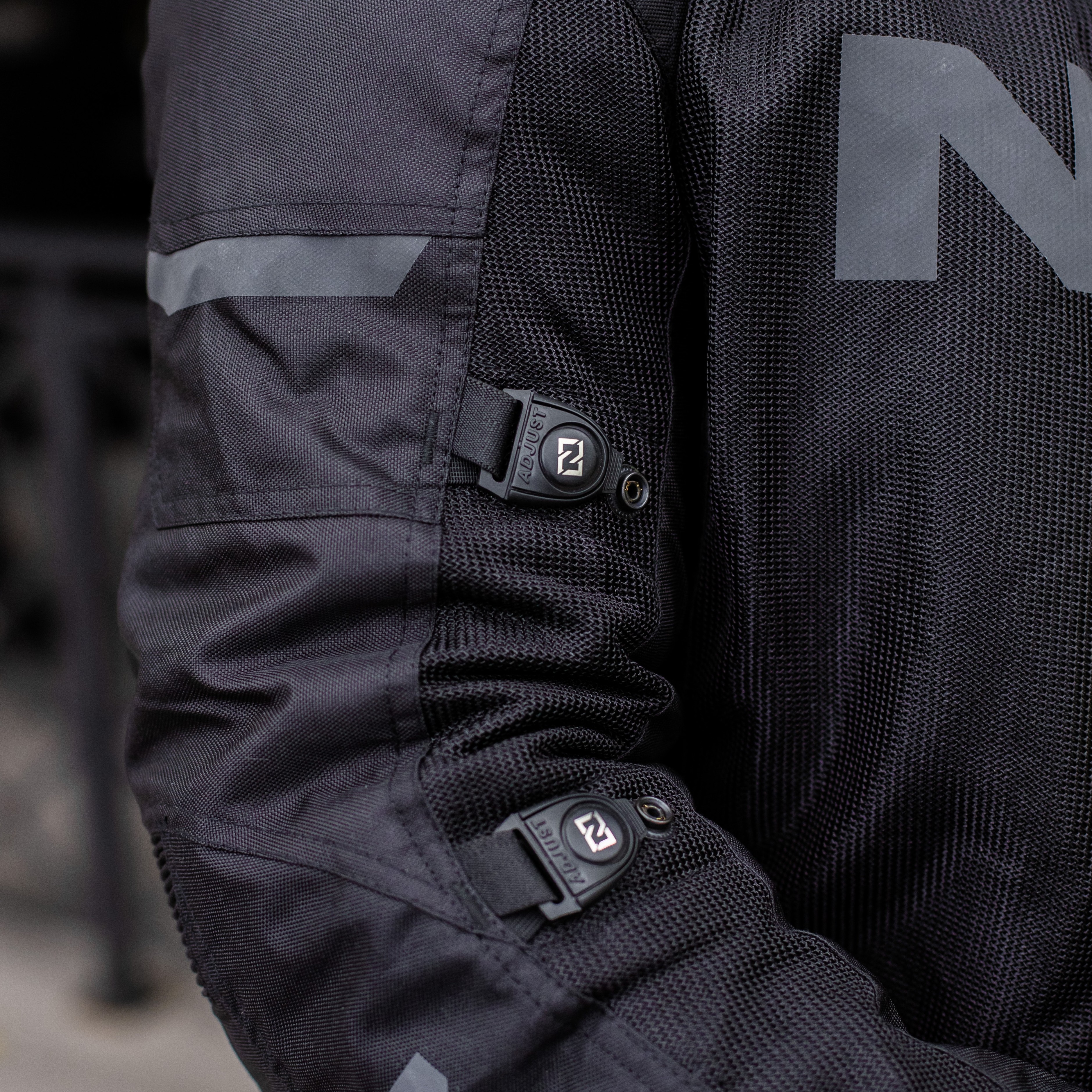 Campera Cordura NTO Fusion Evo Hombre Negra